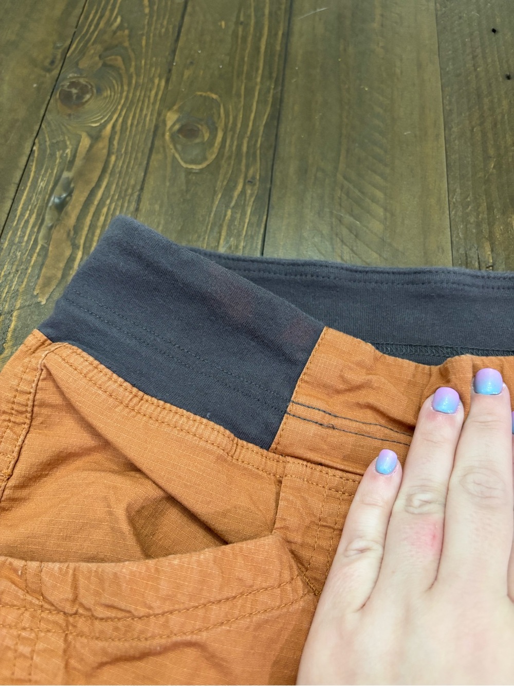 Prana Women’s Burnt Orange Straight Leg Climbing Pants - Picture 2 of 7